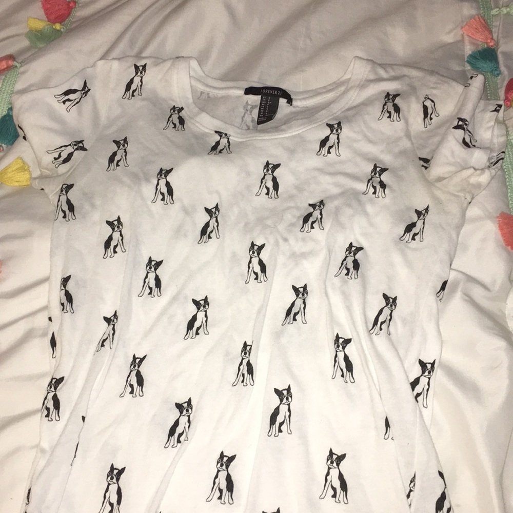Forever 21 dog shirt size small